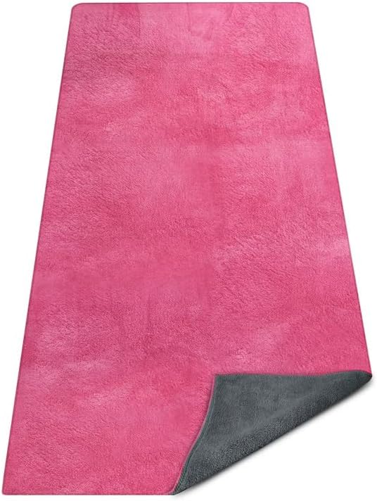 Yoga Fitness Pilates - Yoga Mat Towel, Extra Thick 600GSM