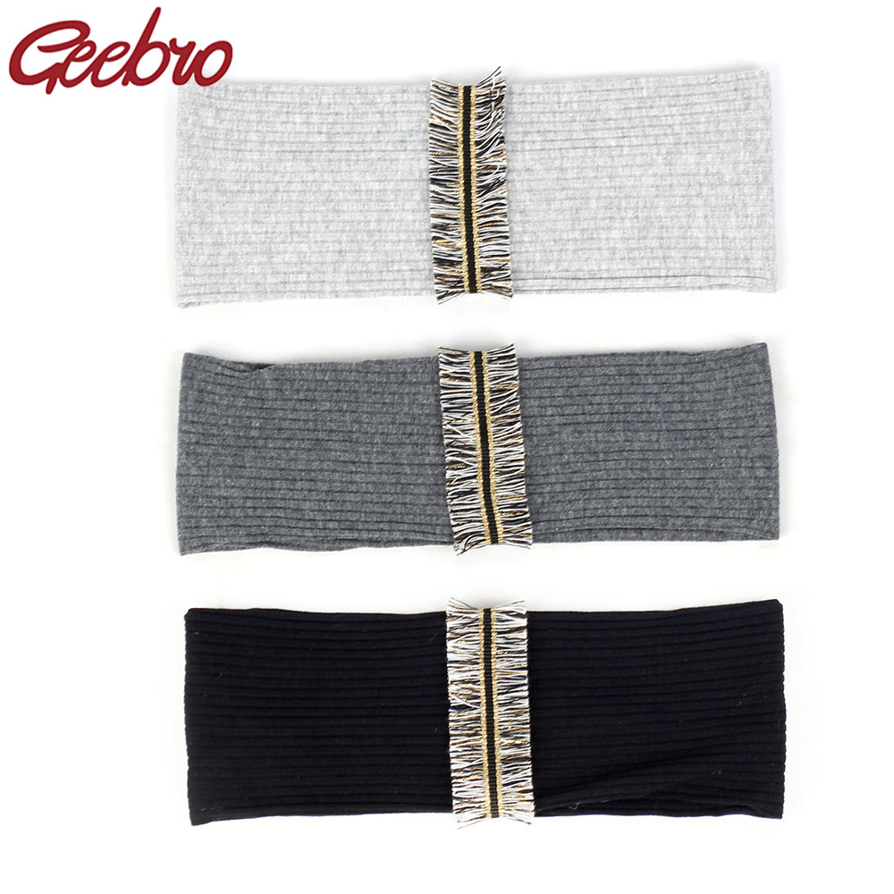 Stretch Strap Yoga - Geebro Vintage Boho Tassel Stripe Women