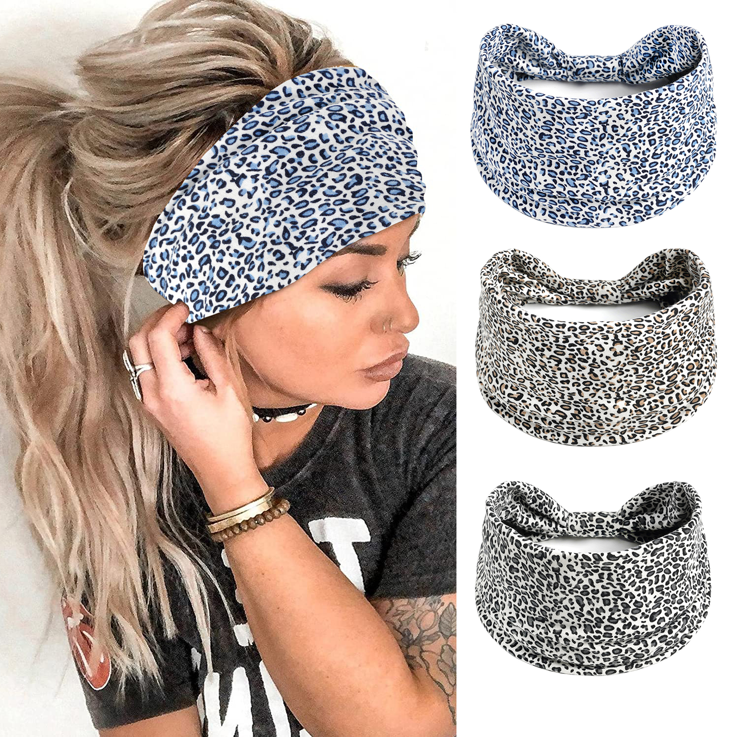 Boho Headband for Women Wide K - Stretch Strap Yoga recensie en prijs