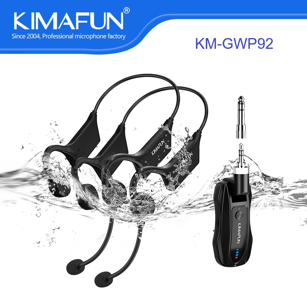 KIMAFUN Dual Wireless Headset  - Yoga And Fitness Instructor recensie en prijs