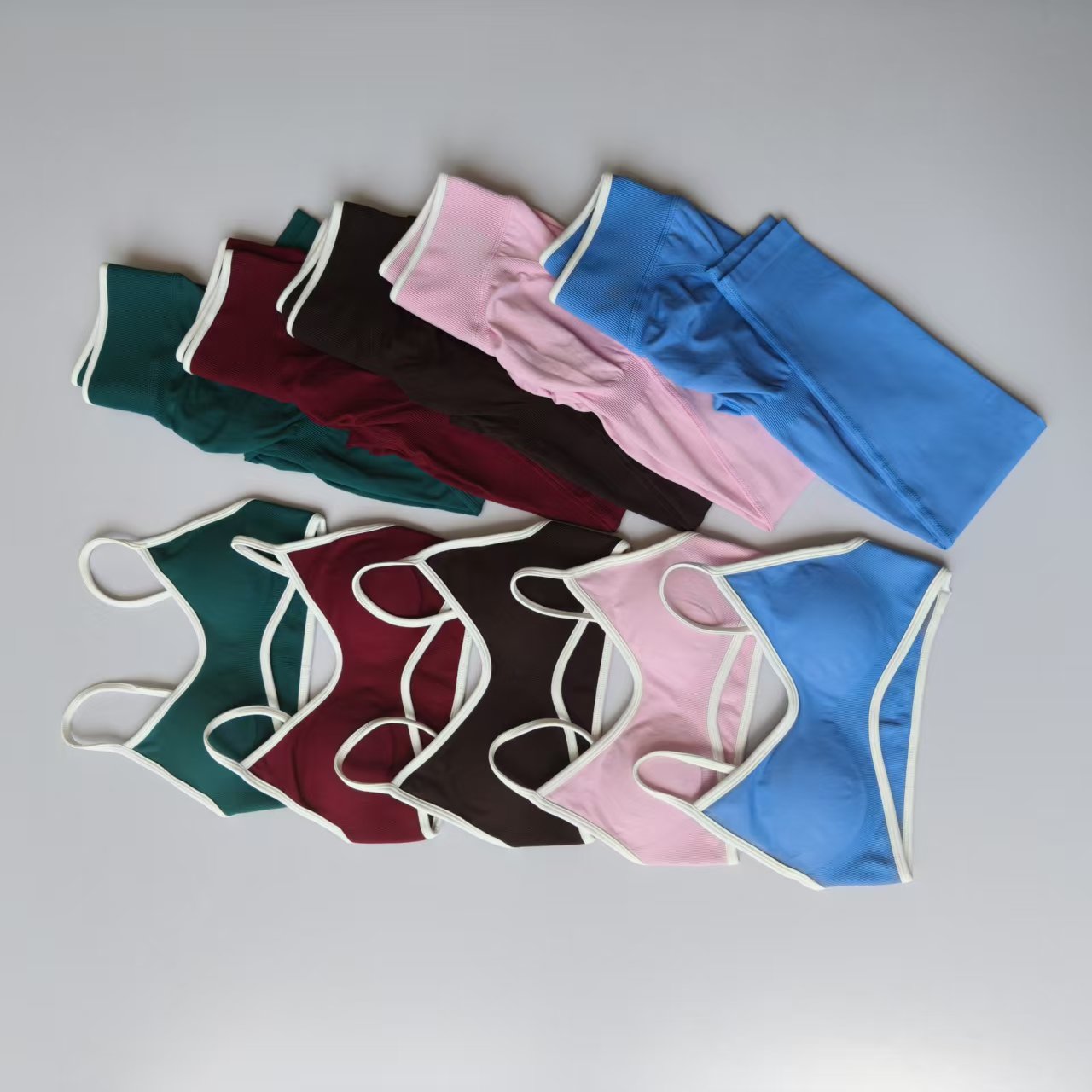 Seamless 2PCS Legging Sets Wom - Yoga Fitness Zumba recensie en prijs