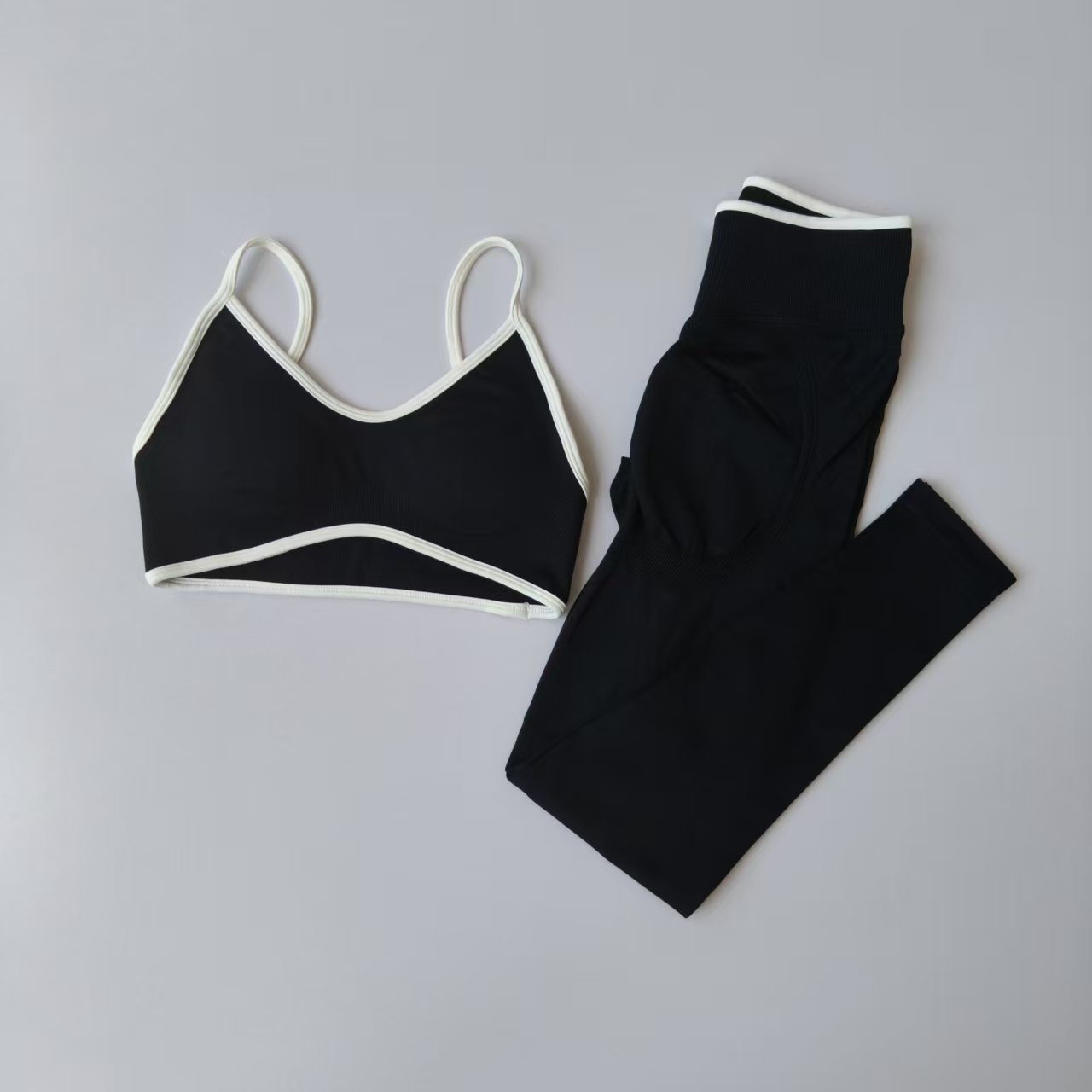 Seamless 2PCS Legging Sets Wom - Yoga Fitness Zumba recensie en prijs