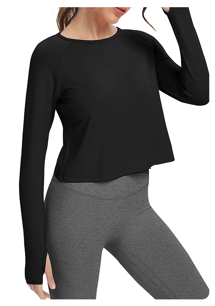 Women's Long Sleeve Yoga vest  - Yoga & Fitness Classes By Niharika Zirakpur Reviews recensie en prijs