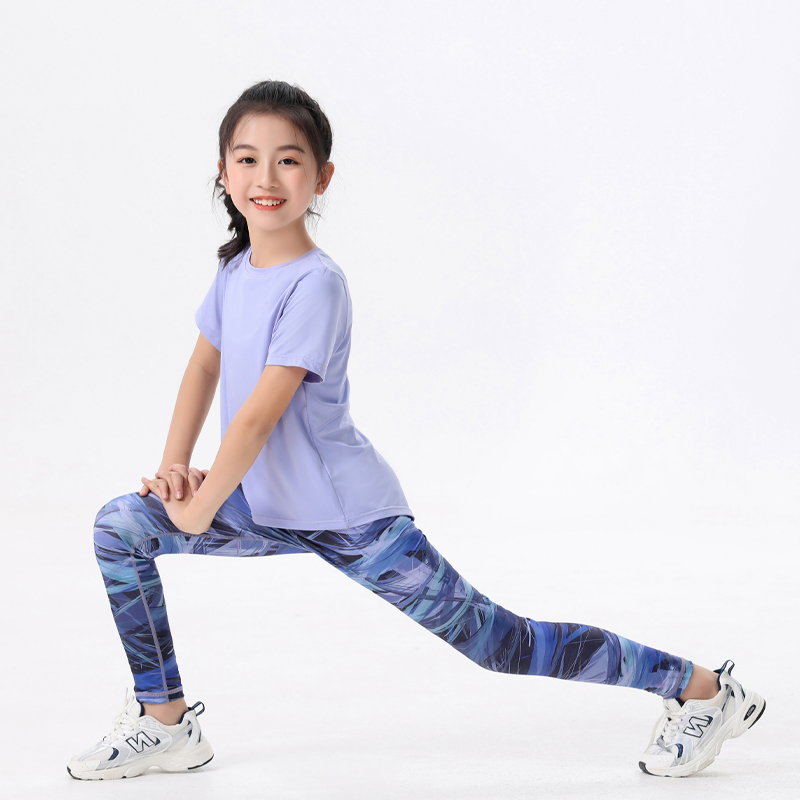 2pcs Kids Sportswear Gym Yoga  - Yoga Fitness Girl recensie en prijs