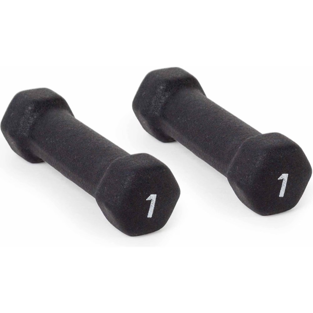 1lb Black Neoprene Dumbbell Pa - Yoga Of Fitness recensie en prijs