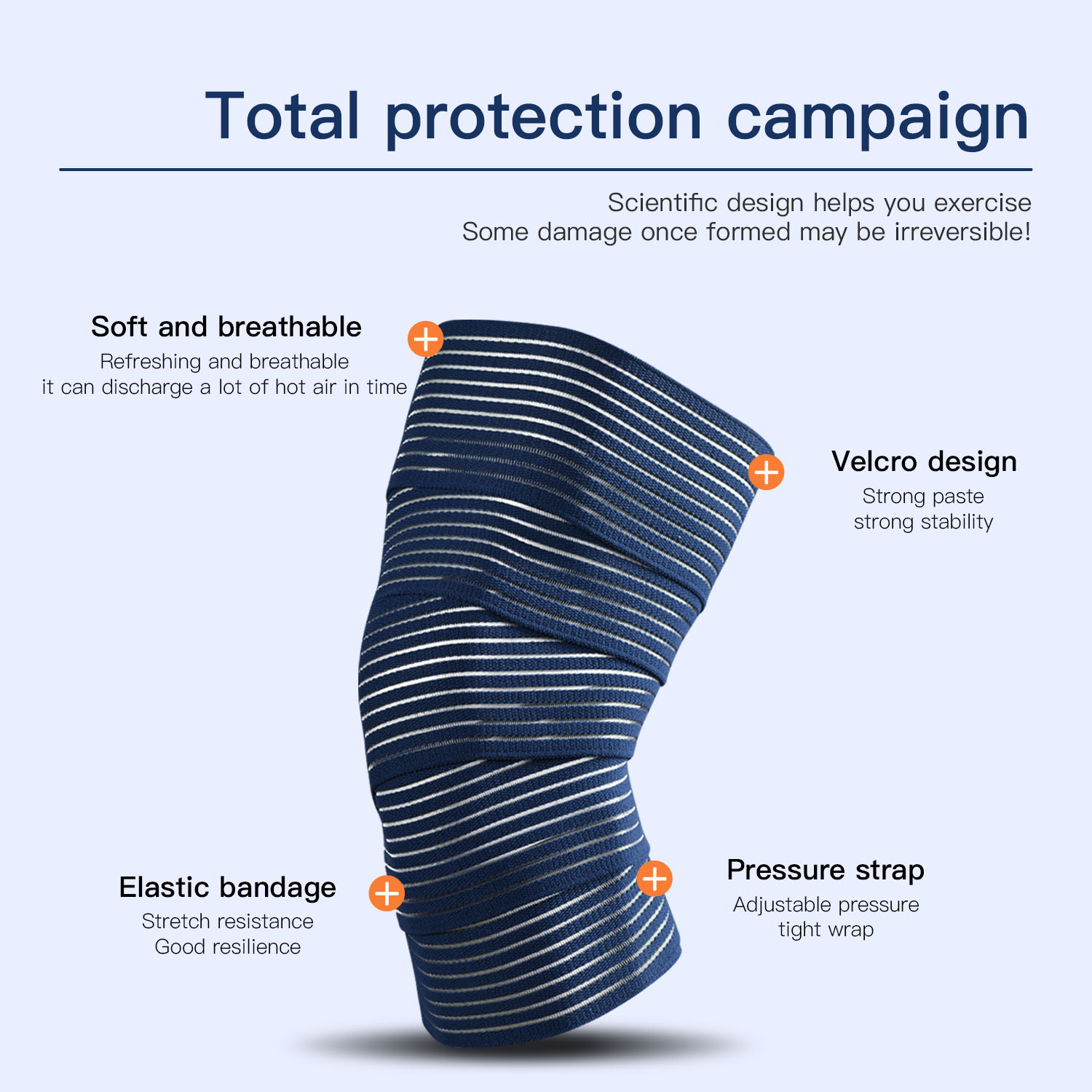 1 PC Tape Compression Bandage  - Knee Sleeve Compression recensie en prijs