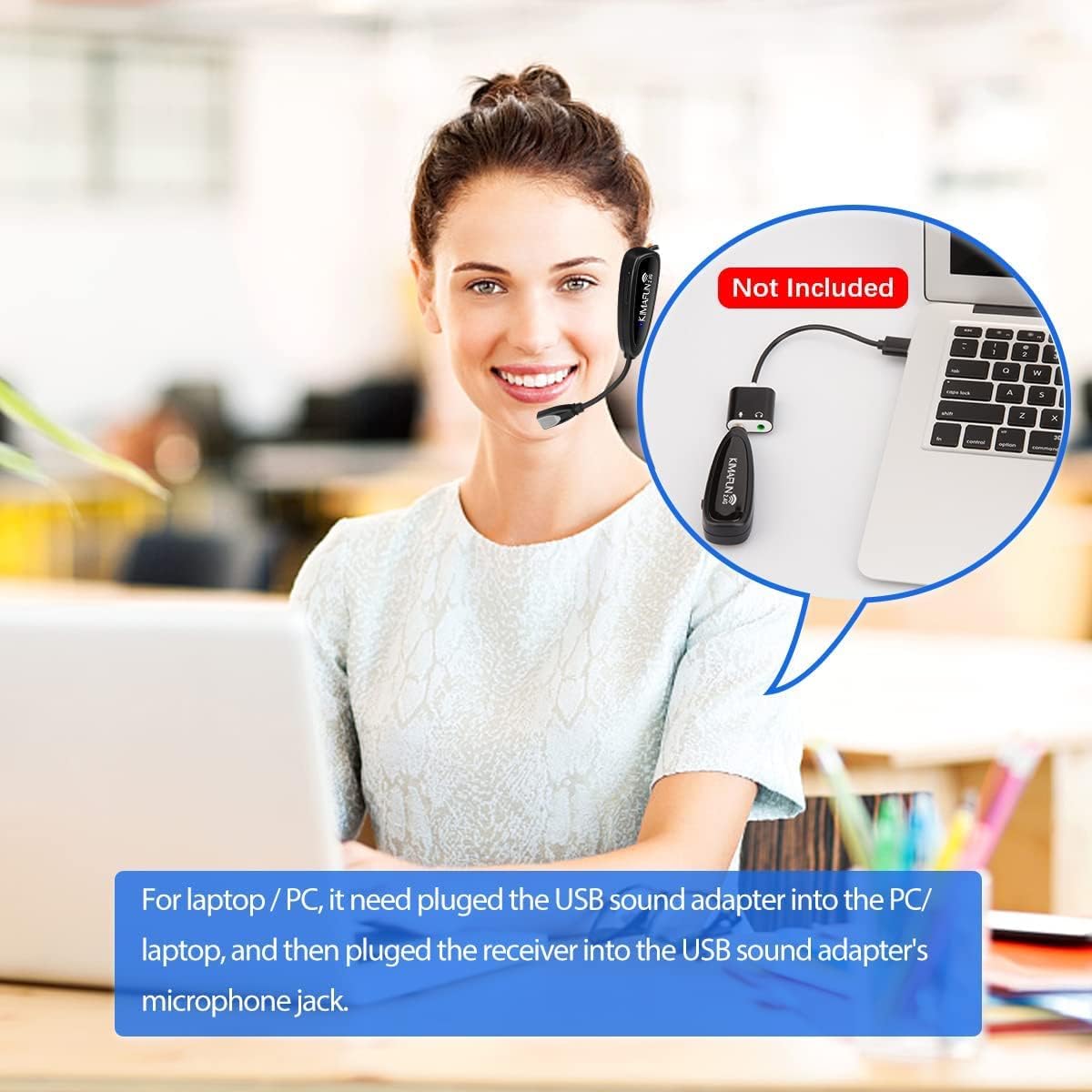 Wireless Headset Microphone Sy - Yoga And Fitness Instructor recensie en prijs