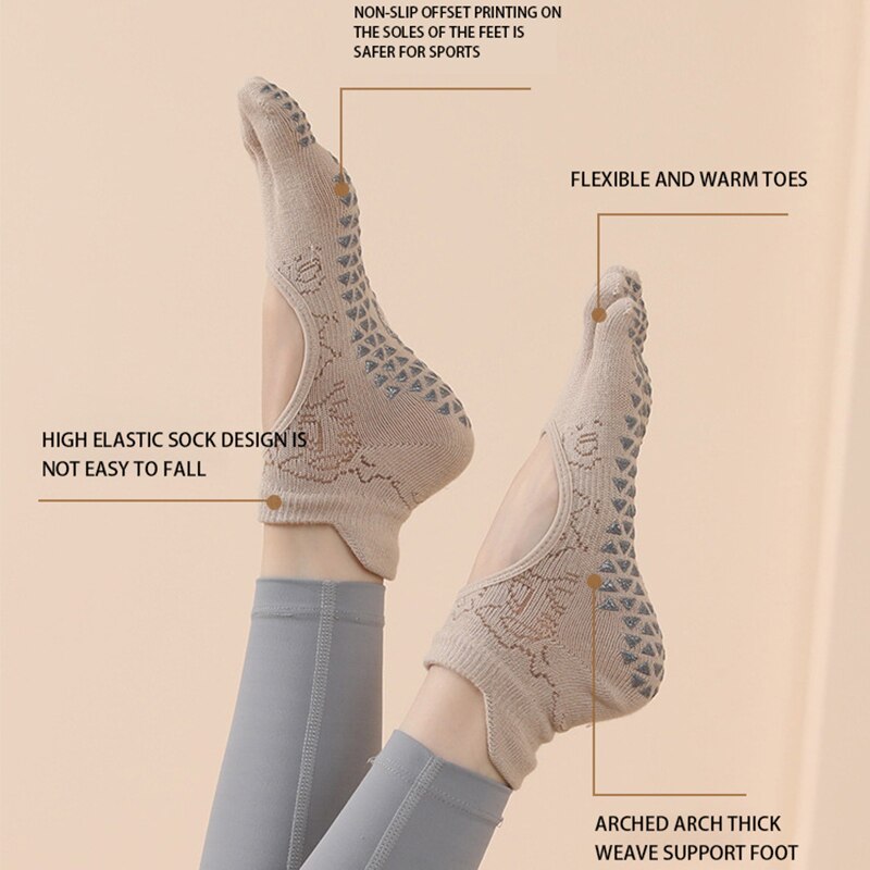 Women Yoga Toe Socks High Qual - Yoga Fitness Girl recensie en prijs