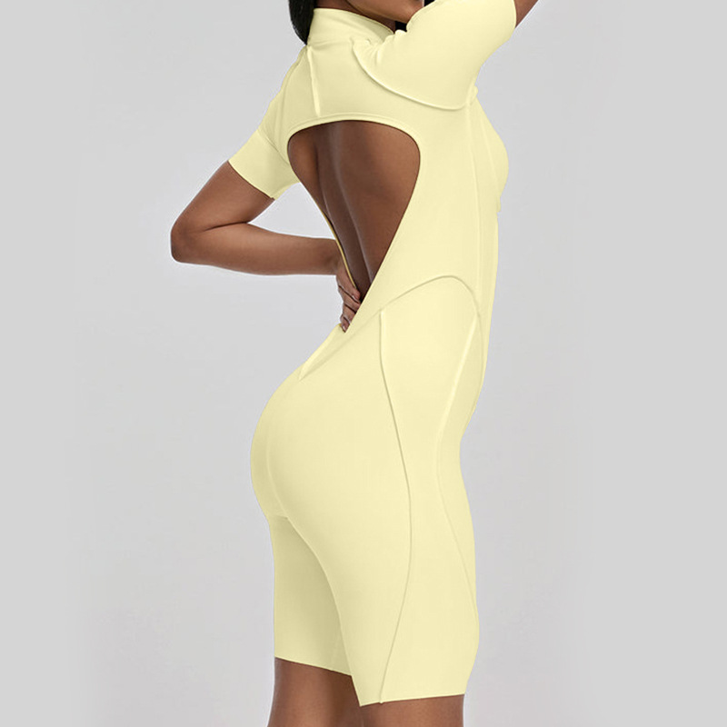 Sanding Yoga Jumpsuit Hollow-O - Yoga Fitness Girl recensie en prijs