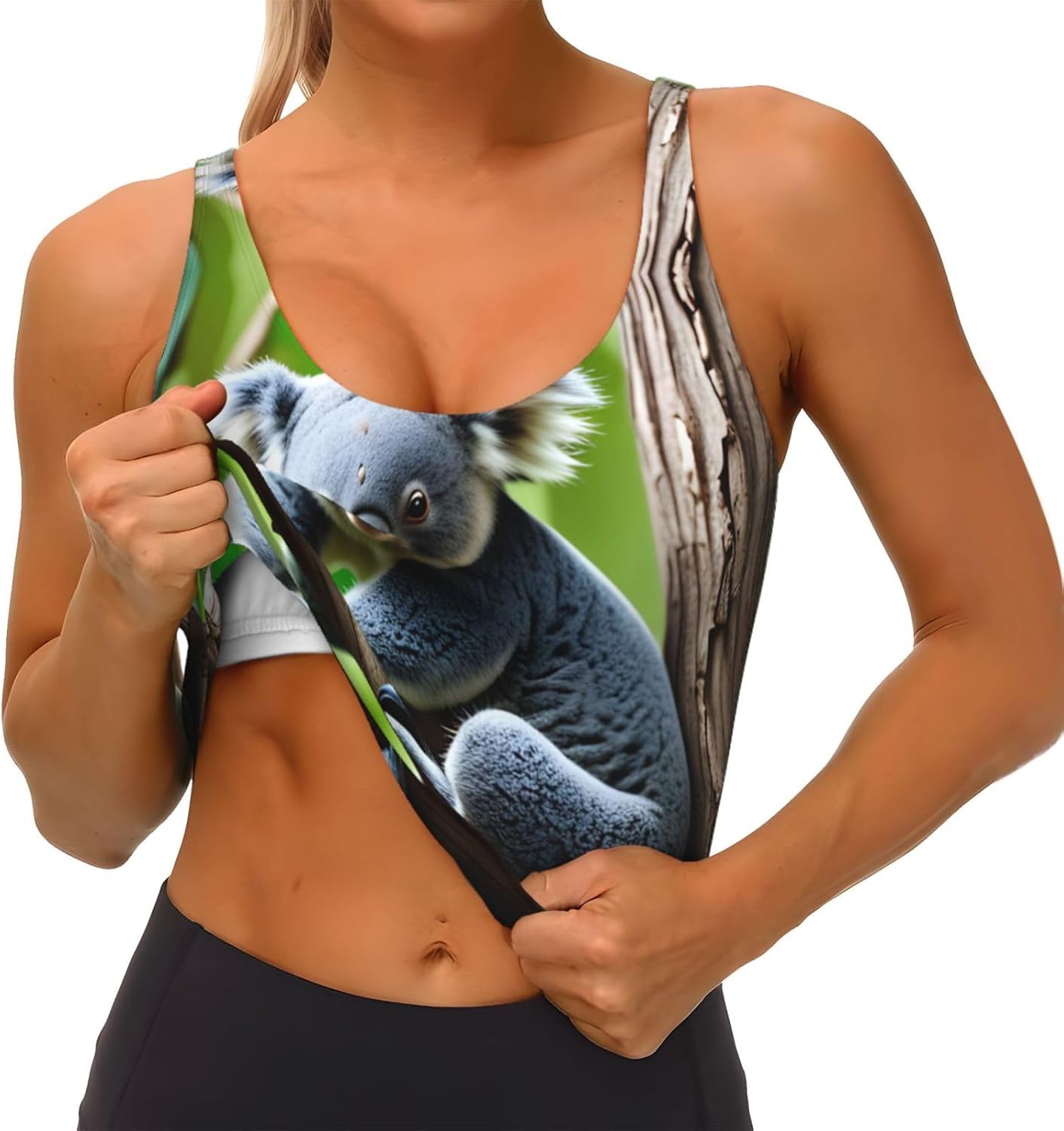 A little koala Printing Women' - Yoga Fitness Girl recensie en prijs