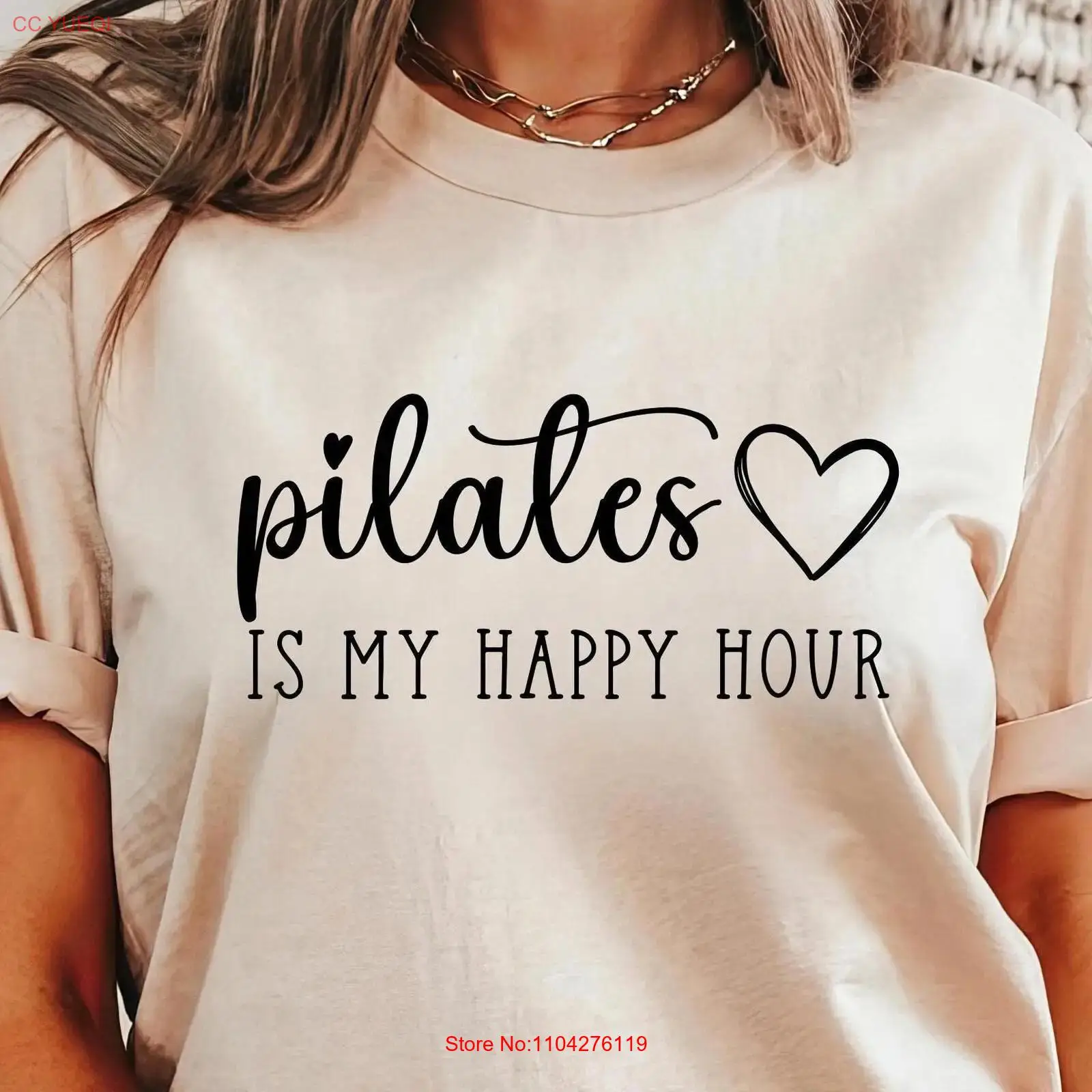 Pilates is my Happy Hour T Shi - Yoga And Fitness Instructor recensie en prijs
