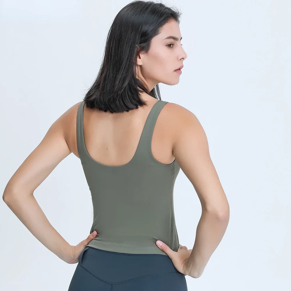 Women Waist-Length Tank Top V- - Yoga & Fitness Classes By Niharika Zirakpur Reviews recensie en prijs