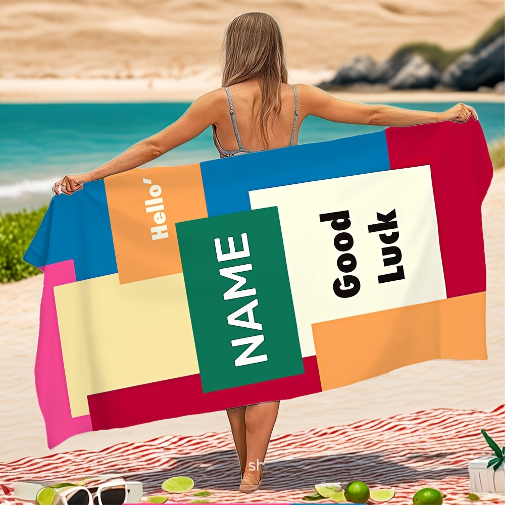1pc Customized Name Patchwork  - Yoga Fitness Name recensie en prijs