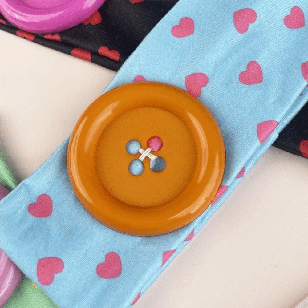 Love Heart Polka Dot Button He - Stretch Strap Yoga recensie en prijs