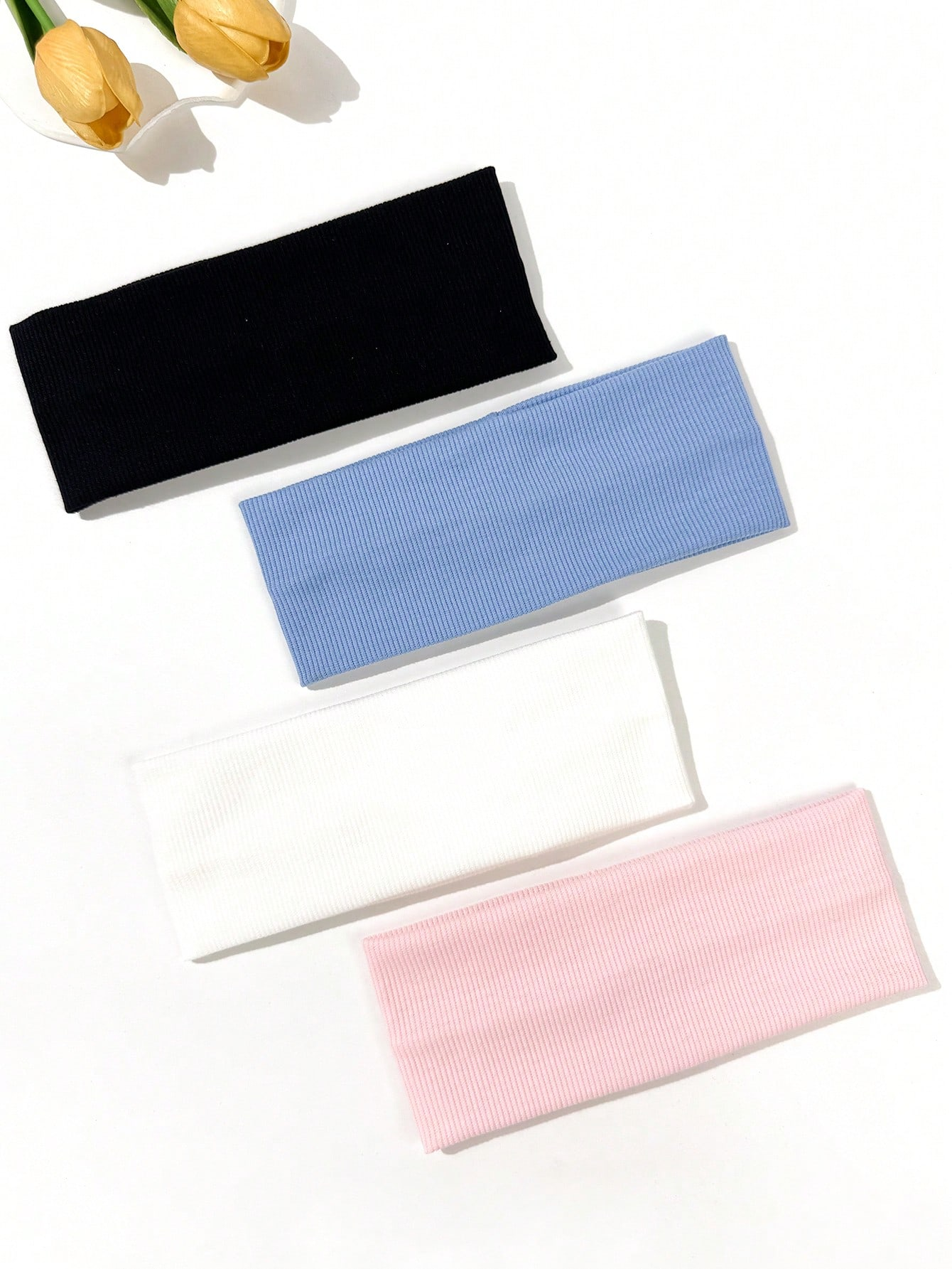 4-piece set of solid-color hai - Stretch Strap Yoga recensie en prijs