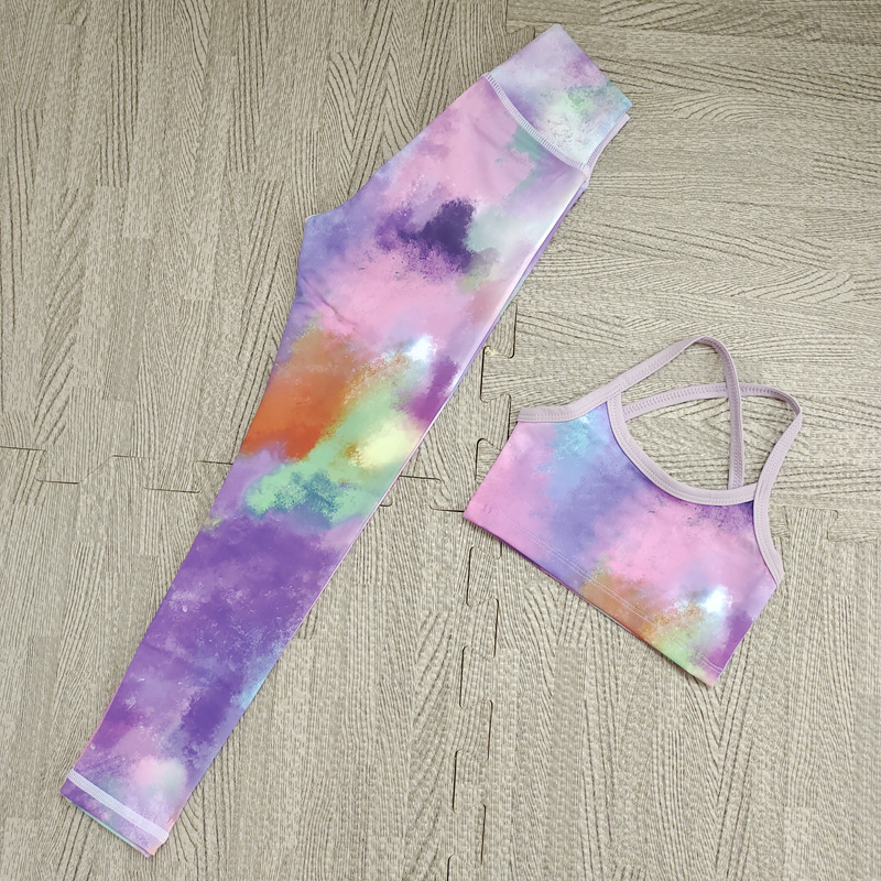 2025 Girls 2pc Yoga Outfit Set - Yoga Fitness Girl recensie en prijs