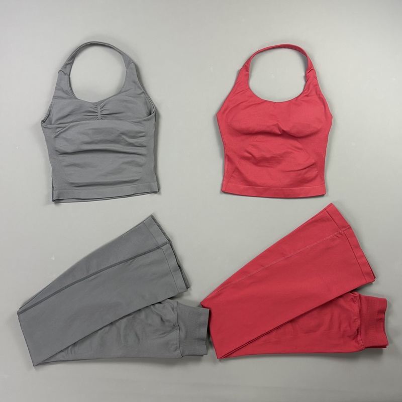 2Pcs Flare Leggings Set Seamle - Yoga Fitness Zumba recensie en prijs