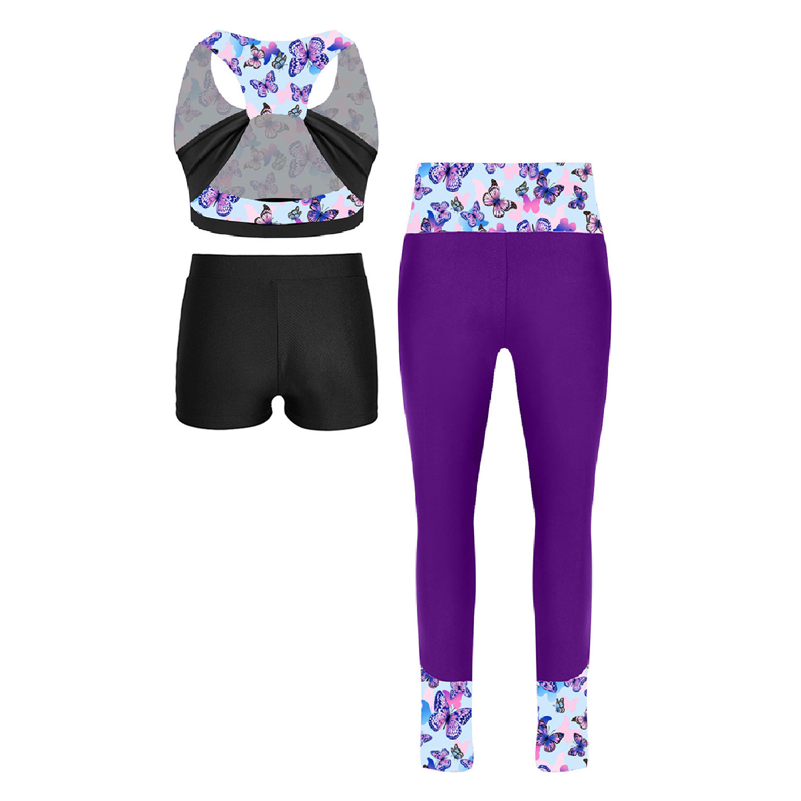 Children's Three Piece Fitness - Yoga Fitness Girl recensie en prijs
