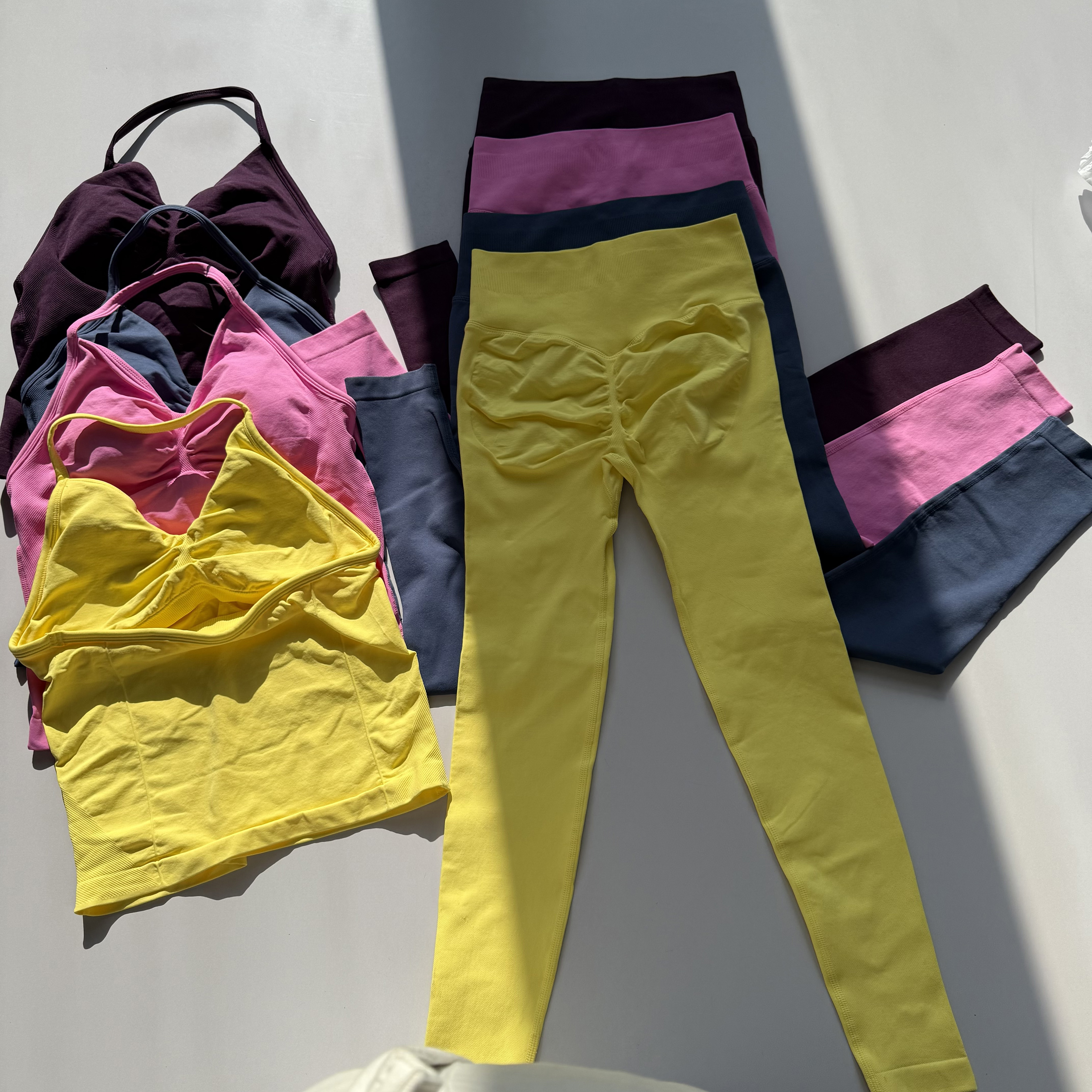 Seamless 2PCS Legging Sets Wom - Yoga Fitness Zumba recensie en prijs
