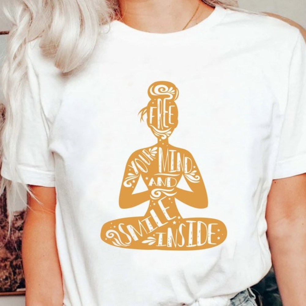 Yoga T-Shirt Free Your Mind Po - Yoga And Fitness Instructor recensie en prijs