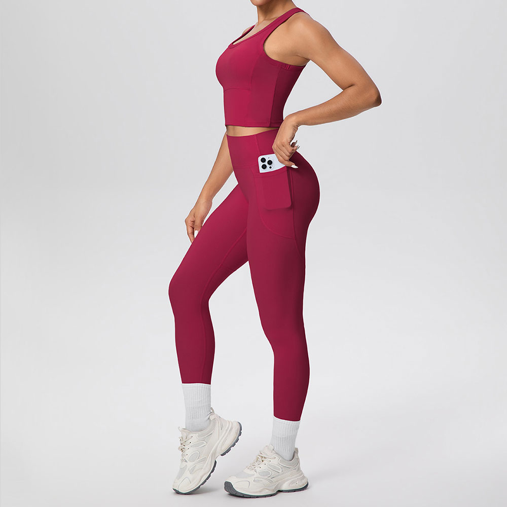 2PCS Yoga Suit Sports Set Wome - Yoga Fitness Zumba recensie en prijs