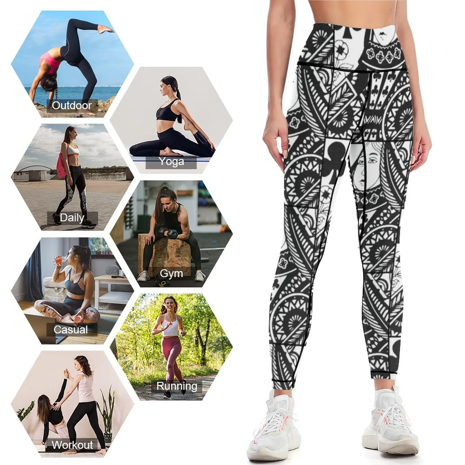 QUEEN OF CLUBS Leggings exerci - Yoga Fitness Club recensie en prijs