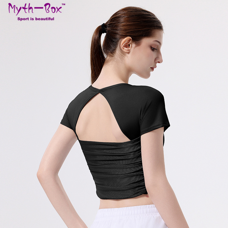 Women Slim Yoga Shirts With Pa - Yoga Fitness Qc recensie en prijs