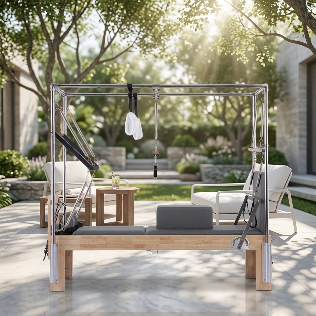 Optimal Oak  Reformer Three in - Yoga Fitness Health recensie en prijs
