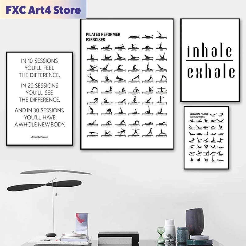 Frameless Pilates Workout Char - Yoga Fitness Pilates recensie en prijs