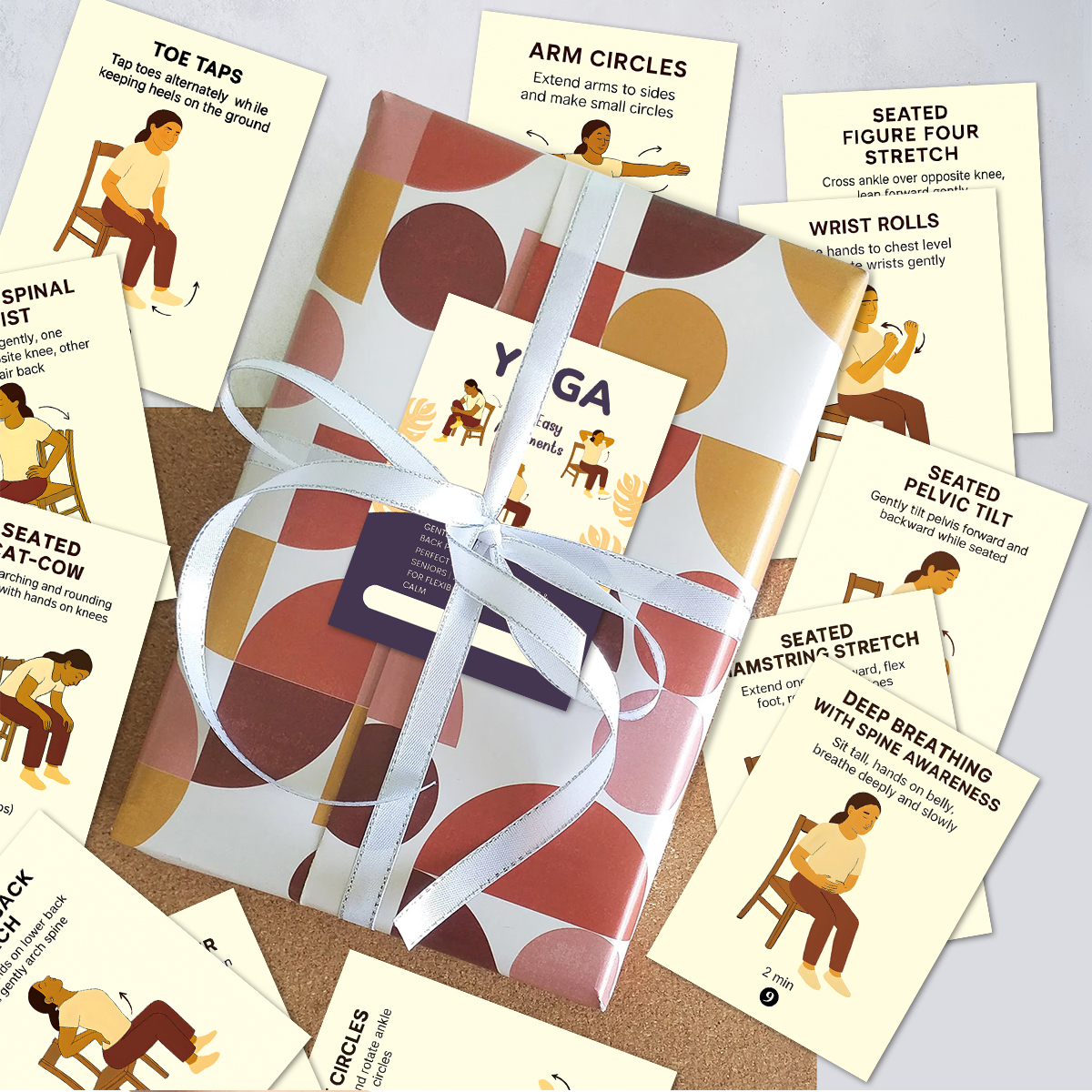 21pcs Seated Yoga Cards,Easy C - Yoga And Fitness Instructor recensie en prijs