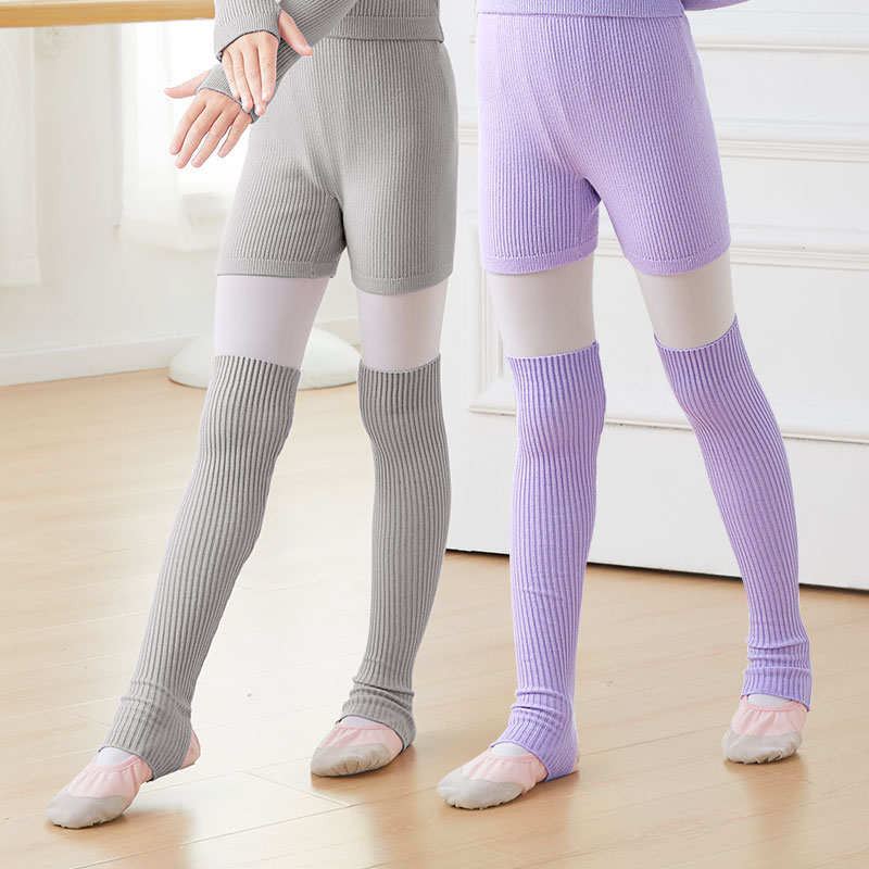 Girls Ballet Knitted Leg Warme - Yoga Fitness Girl recensie en prijs