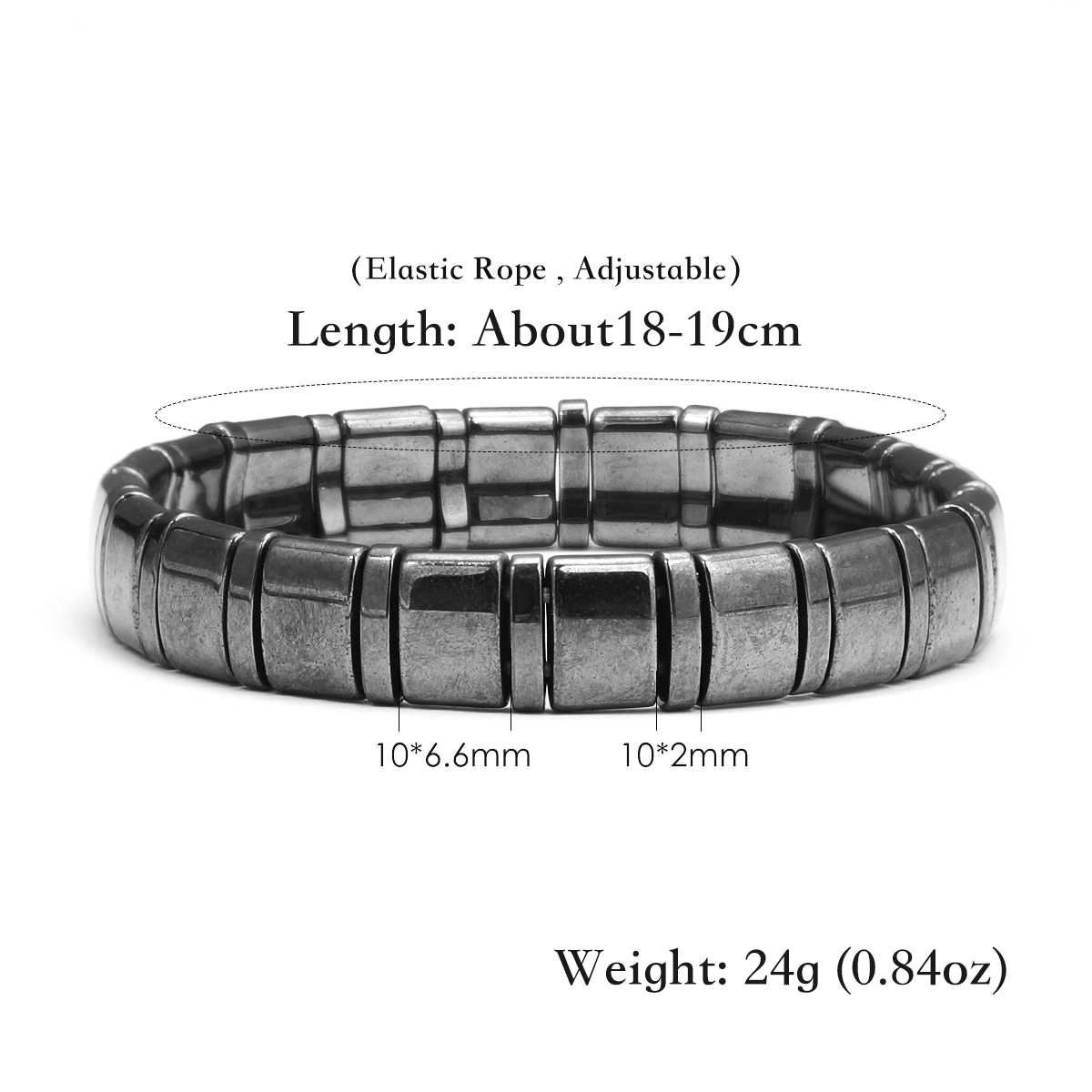 Energy Stone Hematite Bracelet - Yoga And Fitness Instructor recensie en prijs