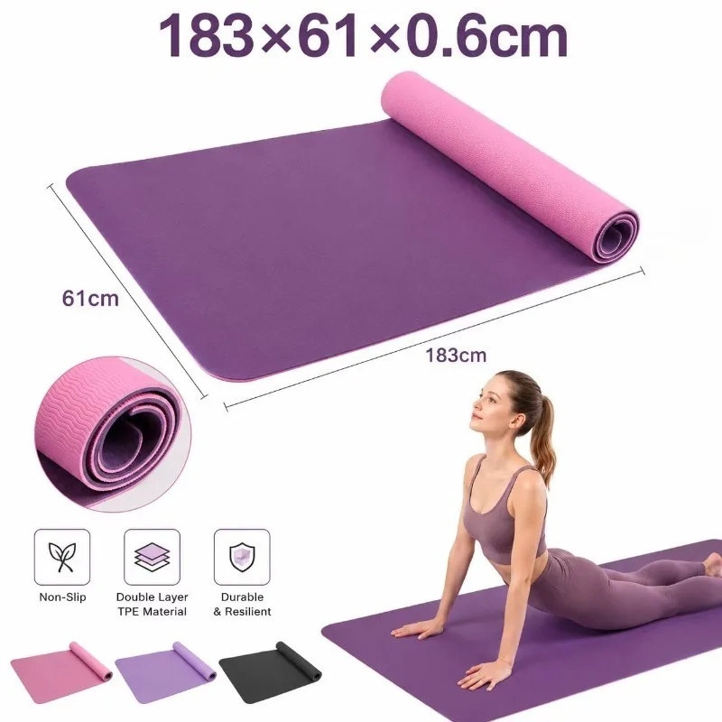 Yoga Mats Anti-slip Sport Fitn - Yoga Fitness Pilates recensie en prijs